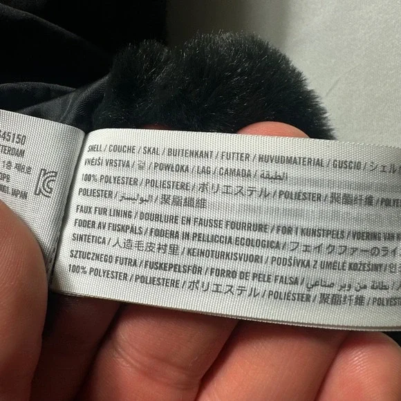 Lot of 2 Abercrombie & Fitch Ultra Collection Girl's 13/14 Puffer Parka Jackets - Picture 4 of 12